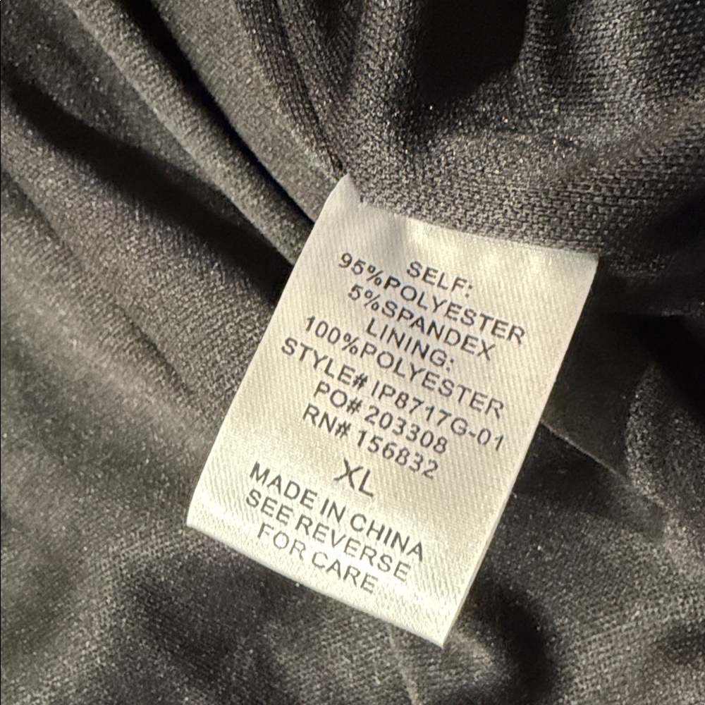 BiBi Black Velvet Button-Up Top. Hardly worn. - Picture 4 of 5